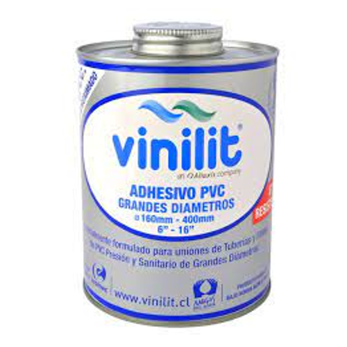 Adhesivo Pvc Vinilit Grandes Diametros 470 cc