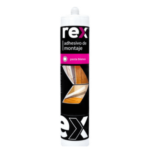 Adhesivo Montaje Rex 300 Ml (Caja 12 Un)