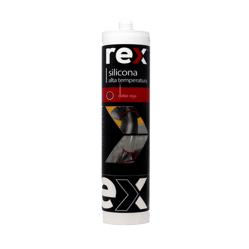 Silicona Alta Temperatura Rex 300 Ml x 12 Un