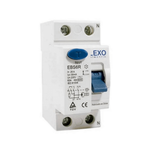 Interruptor Diferencial Lexo 25A