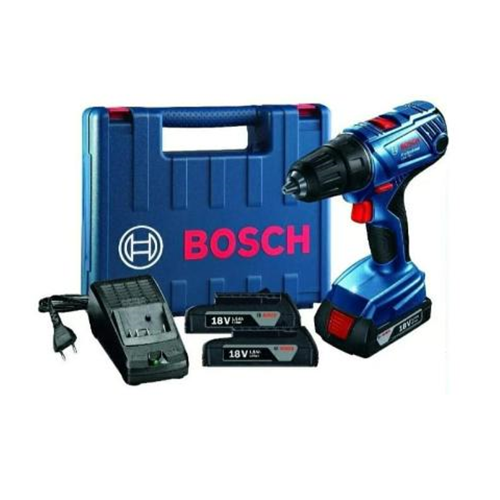 Taladro Atornillador Bosch 18V 2.0 Ah 1 Cargador 2 Baterias